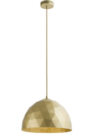Lampa wisząca Diament M Złoty E27 - Sigma