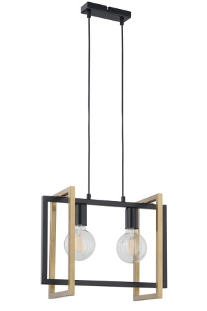 Lampa wisząca EDEN 2 zwis E27 czarna 32232 Sigma