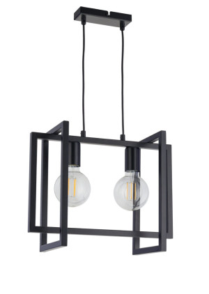 Lampa wisząca EDEN 2 zwis E27 czarna 32233 Sigma