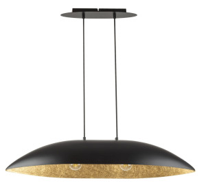 Lampa wisząca Gondola M / Czarny E27 - Sigma