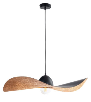 Lampa wisząca Kapello L /miedź Ø 76cm Czarny E27 - Sigma