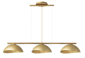 Lampa wisząca Solar 3 S / Klosz Złoty E27 - Sigma