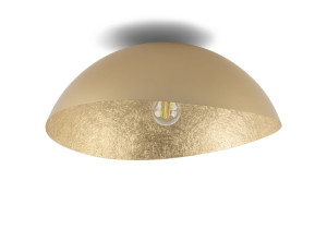 Plafon Solaris M E27 złoty 40591 Sigma