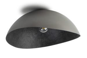 Plafon Solaris L E27 srebrny 40627 Sigma