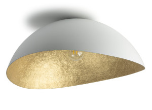 Plafon Solaris XL E27 biały 40614 Sigma