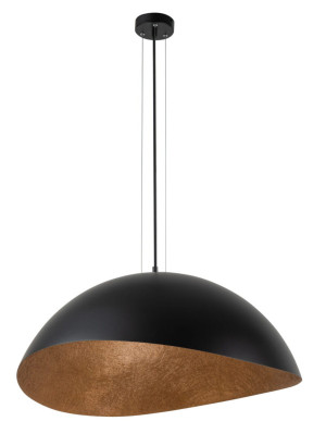 Lampa wisząca Solaris M Zwis /miedziany Czarny E27 - Sigma