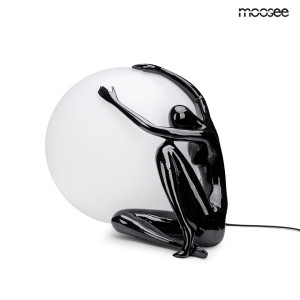 Lampa stołowa UOMO 50 czarna – Moosee