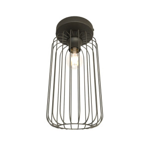 Lampa sufitowa Emibig Barn czarna 1×E27