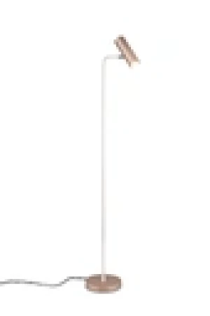 Lampa podłogowa Marley brązowy i odcienie brązu GU10 412400165 - Trio