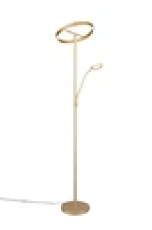 Lampa podłogowa Willis złoty i odcienie złota LED zintegrowany 449510279 - Trio