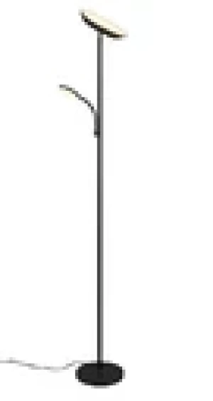 Lampa podłogowa Specter czarny LED zintegrowany R47842132 - RL