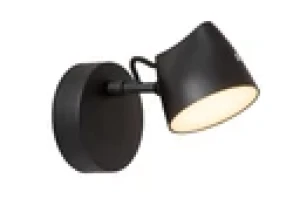 Kinkiet Milne czarny LED zintegrowany 44216/08/30 - Lucide