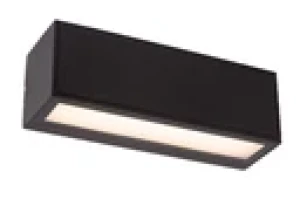 Kinkiet zewnętrzny Sutton czarny LED zintegrowany 15813/02/30 - Lucide