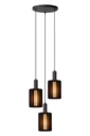 Lampa wisząca Lambres czarny E27 45410/13/30 - Lucide