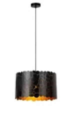 Lampa wisząca Almelo czarny, złoty i odcienie złota E27 21434/40/30 - Lucide