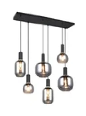 Lampa wisząca Diva czarny E27 319800632 - Trio
