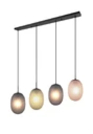 Lampa wisząca Facette czarny, inny E27 364200417 - Trio