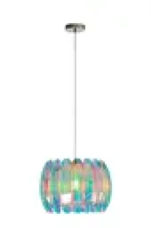 Lampa wisząca Glinstar inny, szary i odcienie szarości E27 34447/40/99 - Lucide