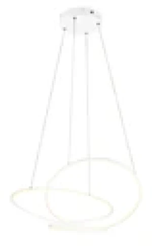 Lampa wisząca Darvin biały LED zintegrowany 349119131 - Trio