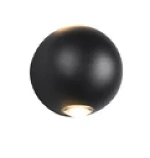 Kinkiet zewnętrzny Avisio czarny LED zintegrowany 246760232 - Trio
