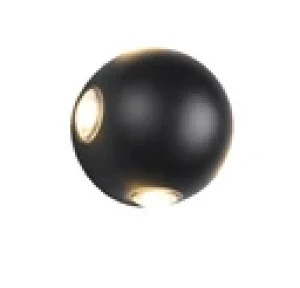 Kinkiet zewnętrzny Avisio czarny LED zintegrowany 246760432 - Trio