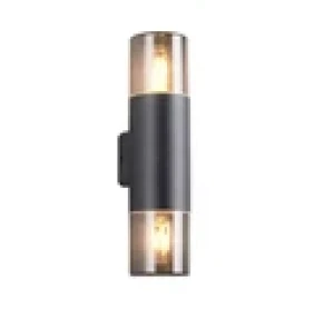 Kinkiet zewnętrzny Hoosic czarny E27 224060232 - Trio