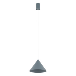 Lampa wisząca Zenith S szary błękit 1 pkt GU10 R50 lub GU10 ES111 - Nowodvorski