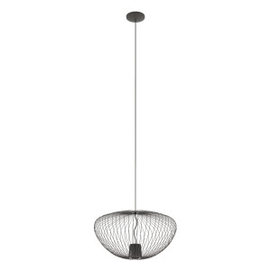 Lampa wisząca PUMPKIN M 1xGU10 jedwabisty grafit 11245 Nowodvorski