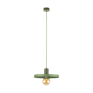Lampa wisząca Sila Green Peapod 1x E27 - TK Lighting