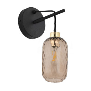 Kinkiet Pescara Kinnkiet Czarny 1x E27 - TK Lighting