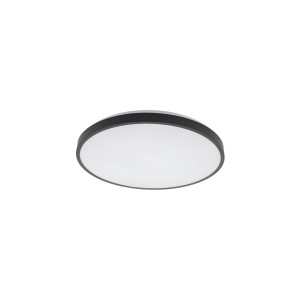 Plafon Agnes Round Pro czarny LED zintegrowany - Nowodvorski