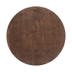Kinkiet Ring Timber ciemne drewno LED zintegrowany - Nowodvorski