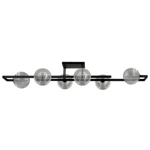 Lampa wisząca TORES K-5772 Grafitowy, czarny 6 źr., G9, 10W LED - Kaja