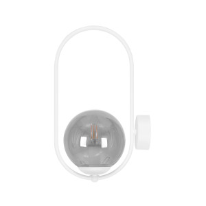 Kinkiet ARLENA K-5474 Grafitowy, biały 1 źr., E14, 10W LED - Kaja