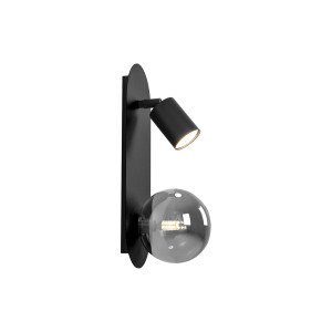 Kinkiet ARIES K-5482 Czarny, grafitowy 2 źr., GU10 + G9, 10W LED - Kaja