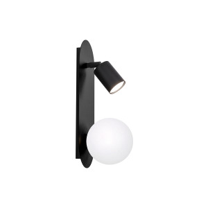 Kinkiet ARIES K-5480 Czarny, biały 2 źr., GU10 + G9, 10W LED - Kaja