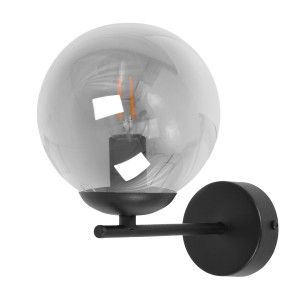 Kinkiet GAMMA K-5307 Czarny, grafitowy 1 źr., E14, 10W LED - Kaja