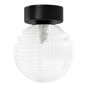 Lampa sufitowa AURA K-5681 Transparent, czarny 1 źr., G9, 10W LED - Kaja