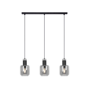Lampa wisząca DENIS K-5263 Czarny, grafitowy 3 źr., E27, 15W LED - Kaja