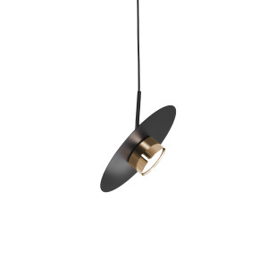 Lampa wisząca BURGAS K-5456 Czarny, złoty 1 źr., GX53, 10W LED - Kaja