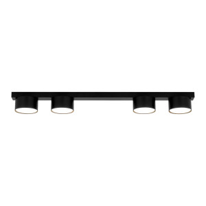 Lampa sufitowa CRUZ K-5532 Czarny 4 źr., GX53, 10W LED - Kaja