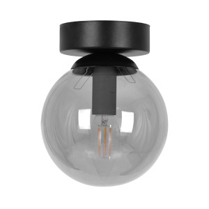 Lampa sufitowa MEGAN K-5363 Czarny, grafitowy 1 źr., E14, 10W LED - Kaja