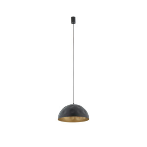 Lampa wisząca HEMISPHERE HIT S BLACK-GOLD 1xE27 czarna 10702 Nowodvorski