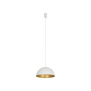Lampa wisząca HEMISPHERE SUPER S WHITE-GOLD 12W biała 10701 Nowodvorski