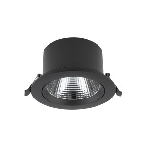 Oprawa wpuszczana EGINA LED 15W 4000K czarna 10558 Nowodvorski