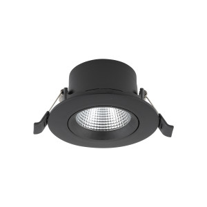 Oprawa wpuszczana EGINA LED 10W 3000K czarna 10553 Nowodvorski