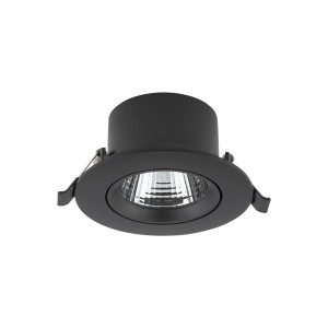 Oprawa wpuszczana EGINA LED 5W 3000K czarna 10548 Nowodvorski
