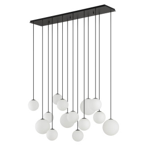 Lampa wisząca Snowball czarny 14 pkt G9 - Nowodvorski