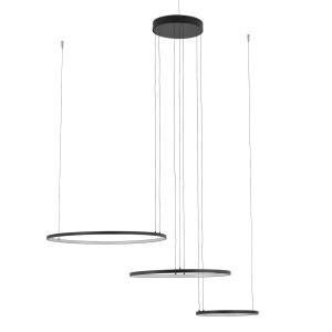 Lampa wisząca CIRCOLO POWER LED 85W 3000K czarna 11648 Nowodvorski