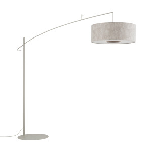 Lampa podłogowa Poise B beżowy 1 pkt E27 - Nowodvorski